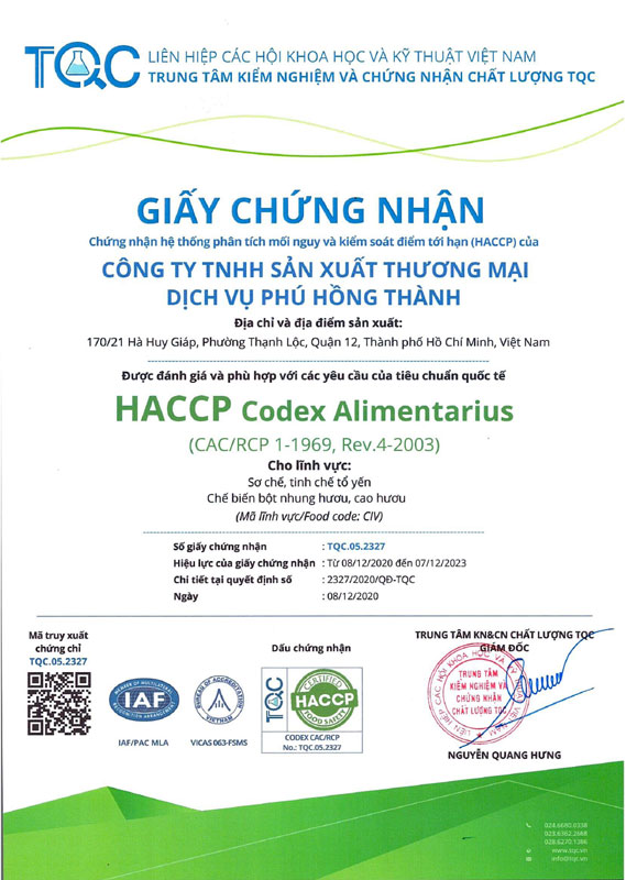 HACCP là gì? Chứng nhận HACCP có ý nghĩa gì?
